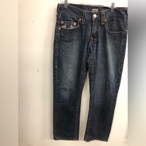TRUE RELIGION dark blue men’s jeans in size 31